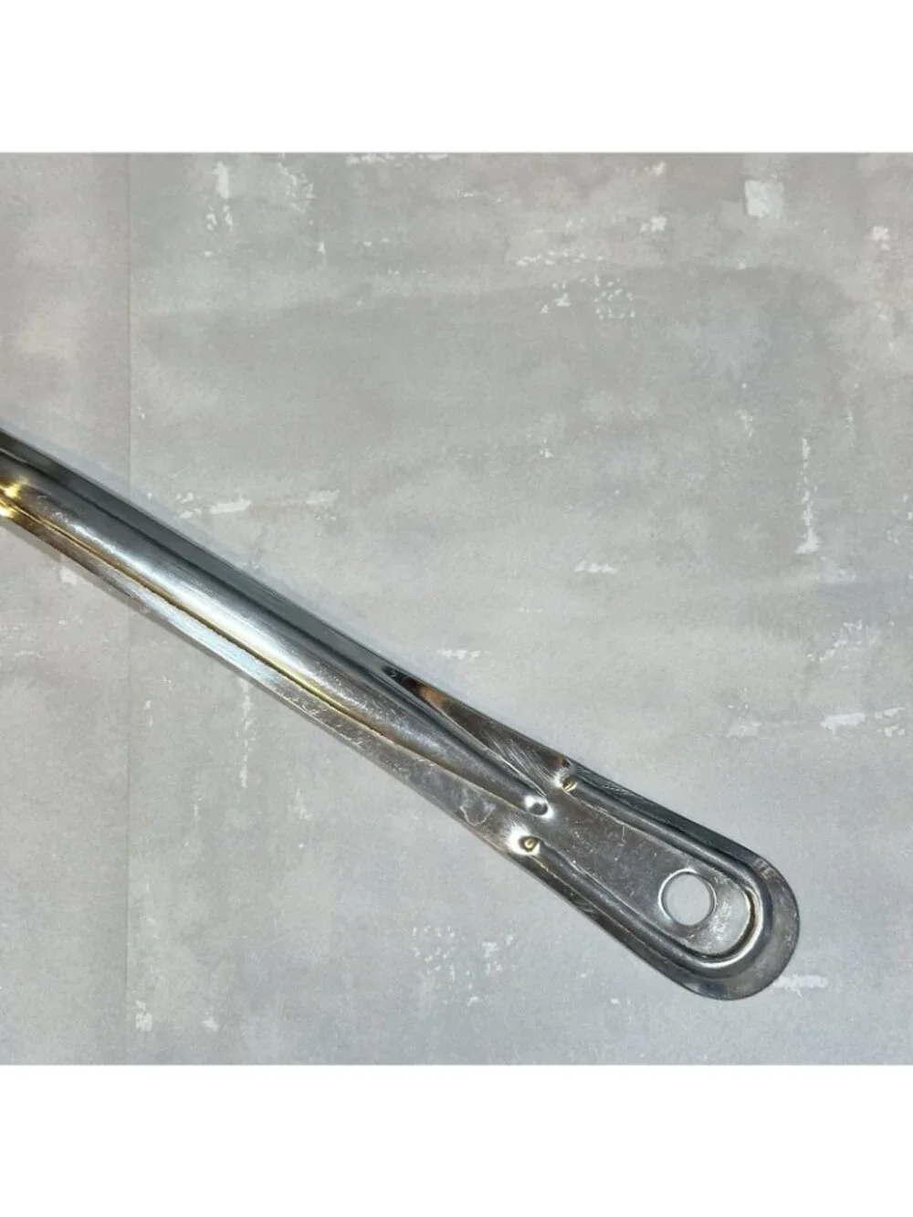 Vintage Stainless Steel Skimmer Spoon 13.5